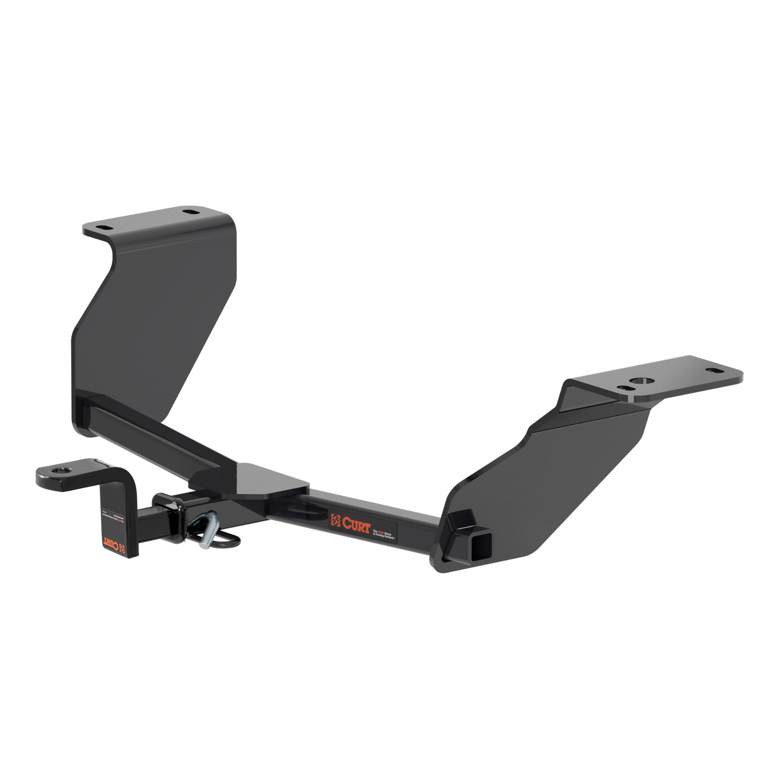 CURT Class 1 Trailer Hitch 115963 with Ball Mount, 1-1/4-In Receiver, Fits Select Toyota Corolla