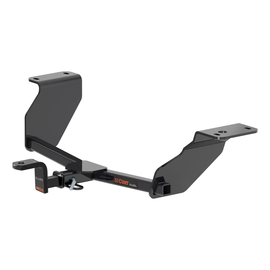 CURT Class 1 Trailer Hitch 115963 with Ball Mount, 1-1/4-In Receiver, Fits Select Toyota Corolla