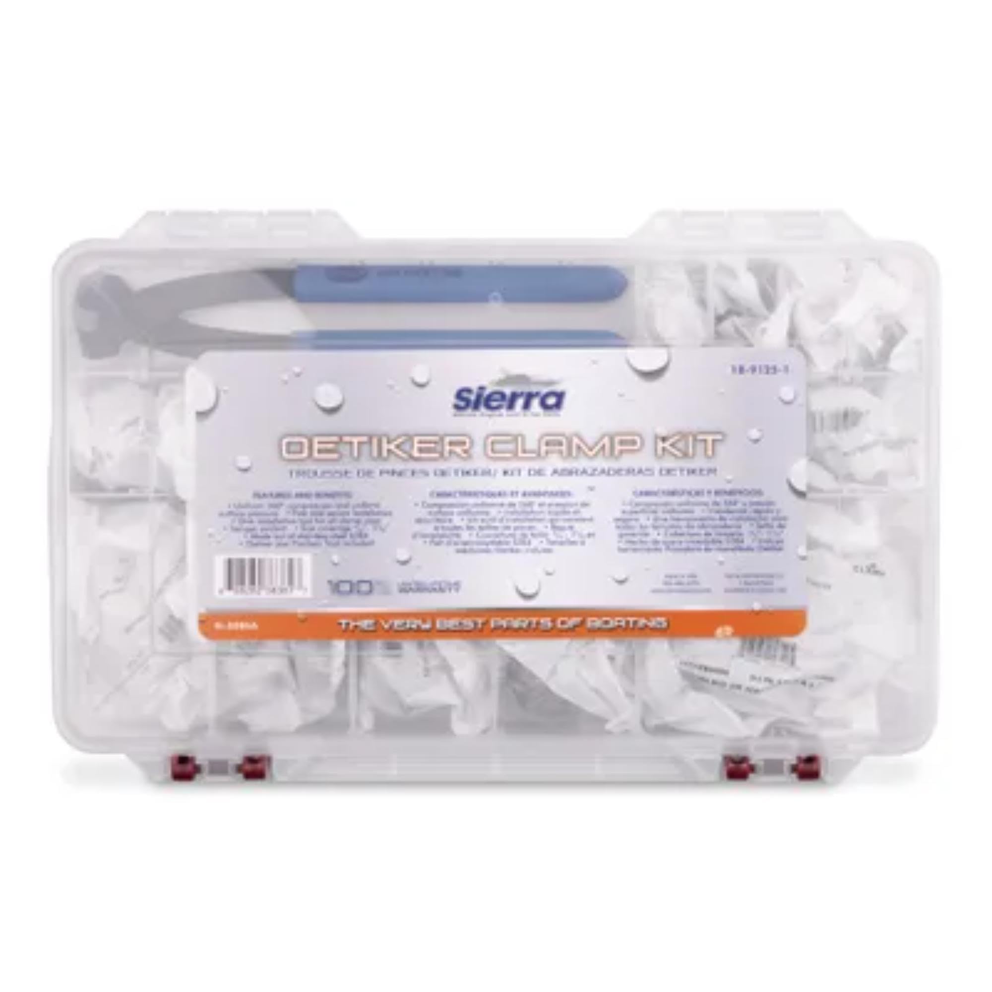 Oetiker Clamp Kit, Sierra 18-9125-1