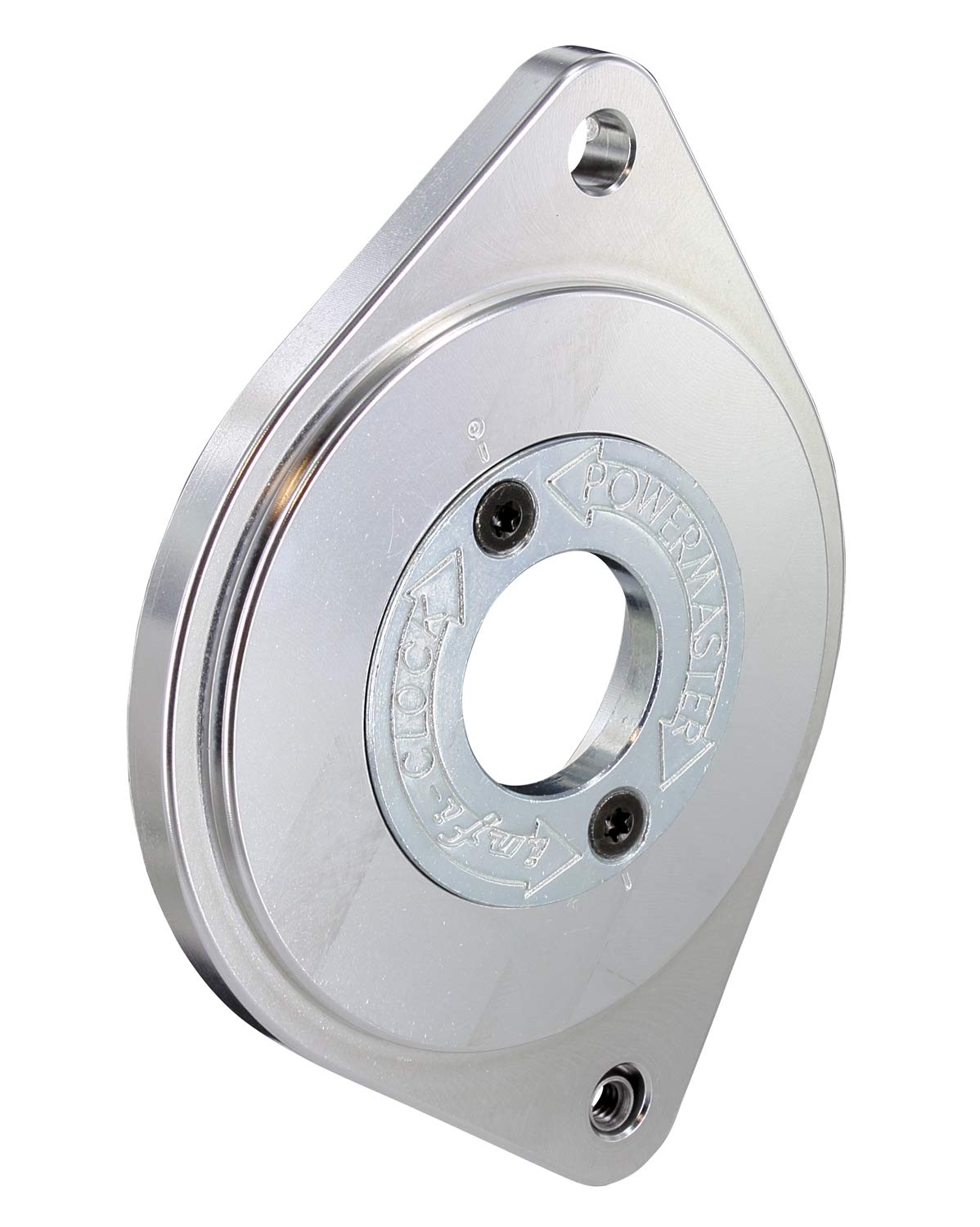 Block Billet Powermaster XS Infi-Clock™ Ford [SB] w/Billet blk 2 Ear MTG All A/T 157/164T & M/T w/157T Flyw