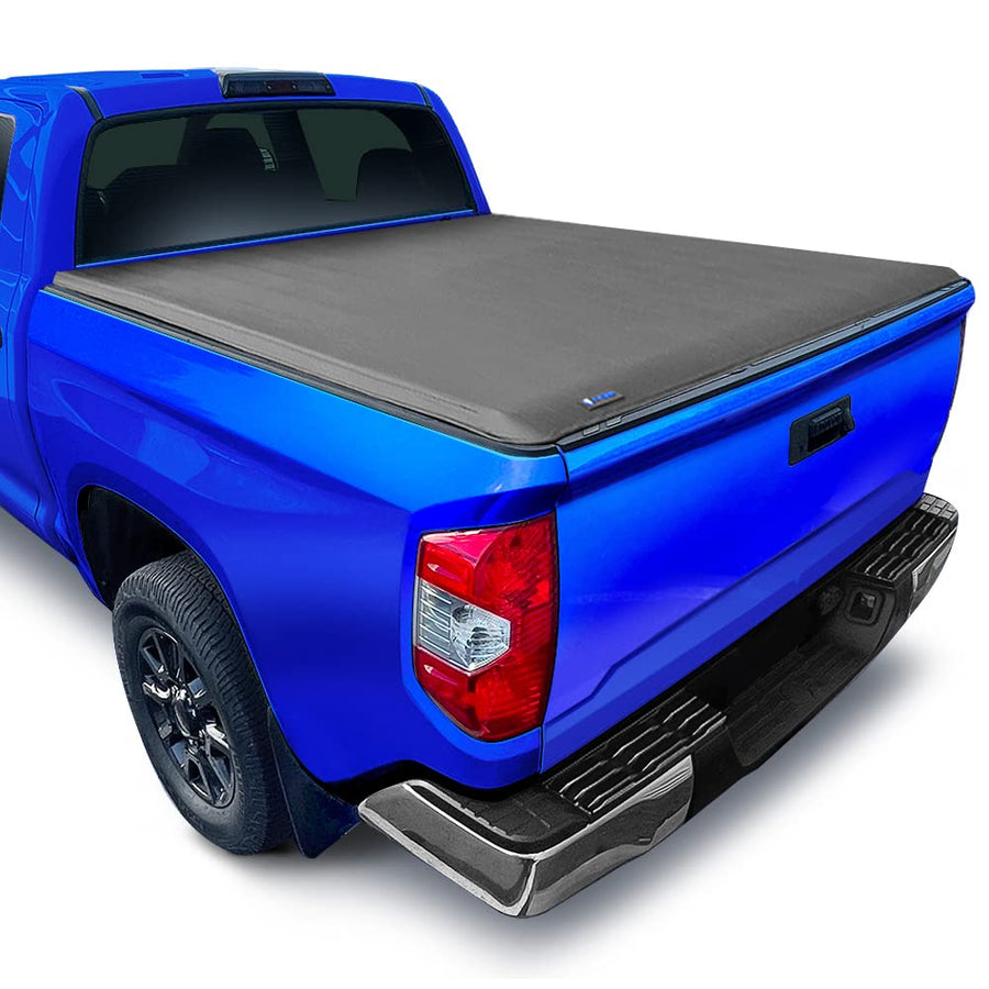 Tyger Auto T1 Truck Bed Soft Roll-up Tonneau Cover Compatible with 2007-2013 Toyota Tundra | 6.5' (79") Bed | TG-BC1T9039