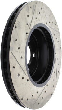 Sport Drilled/Slotted Brake Rotor StopTech 127.34144L (Front Left), 1 Pack