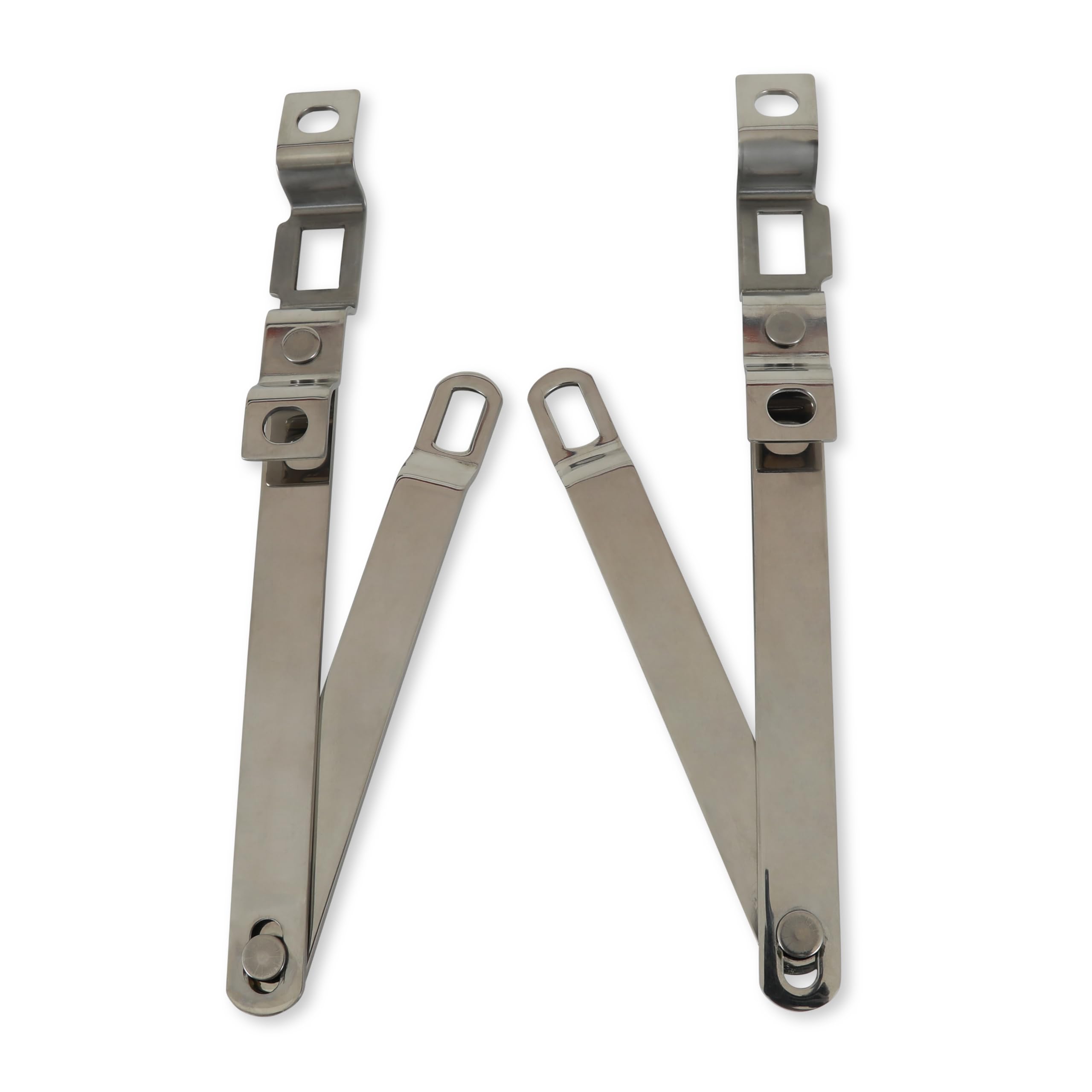 Tailgate Link Set Brothers Trucks A6458-76 - Fleetside - Stainless Steel - Pair