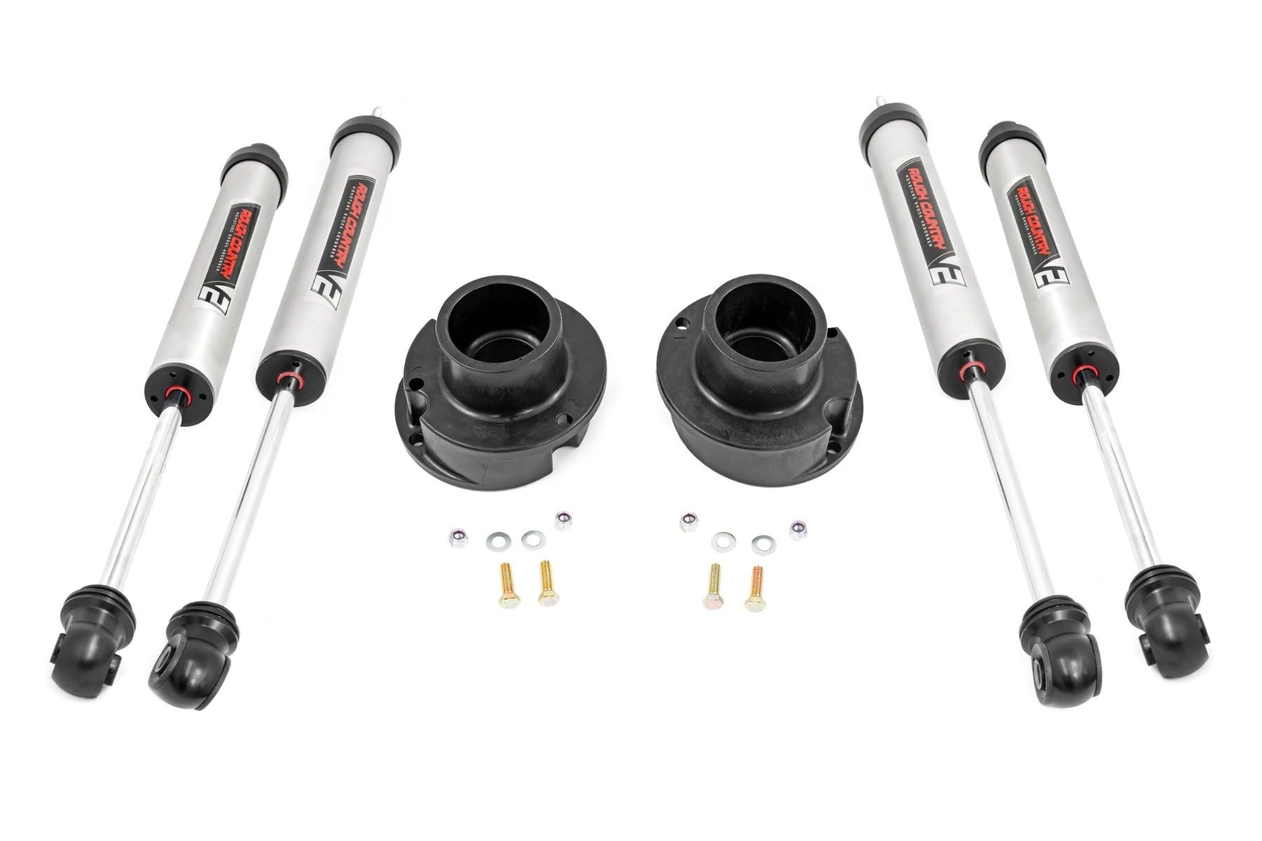 2.5" Rough Country Leveling Kit w/V2 Shocks for 14-24 Ram 2500/3500 4WD - 37770