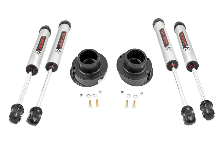 2.5" Rough Country Leveling Kit w/V2 Shocks for 14-24 Ram 2500/3500 4WD - 37770