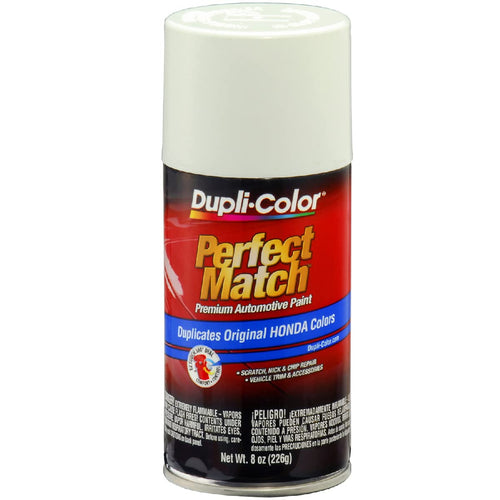 Honda Taffeta White, NH578 – Dupli-Color EBHA09787 Perfect Match Automotive Spray Paint – 8 oz. Aerosol Can