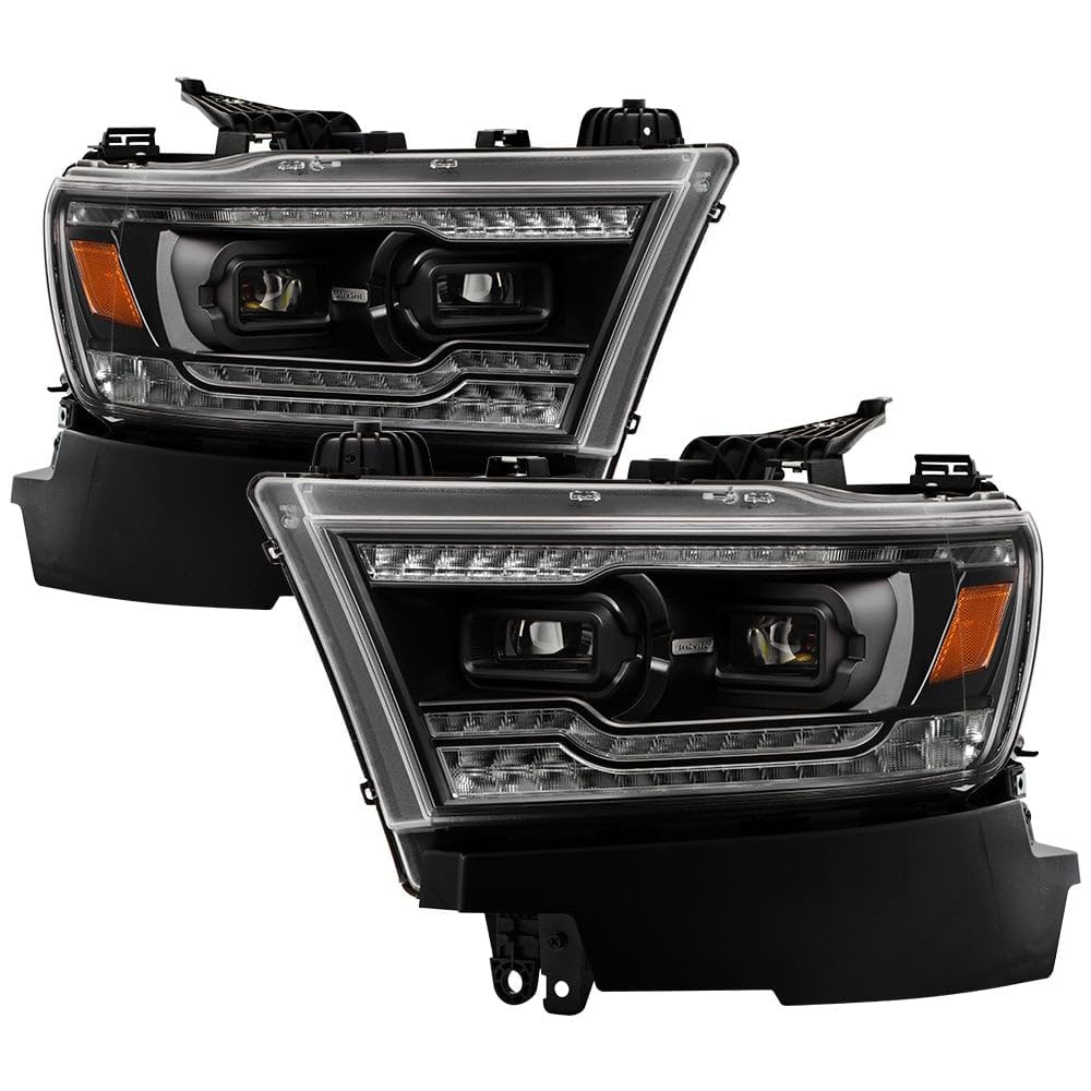 Projector Headlights Xtune (PRO-JH-DR19-FLED-BK) (Akkon)