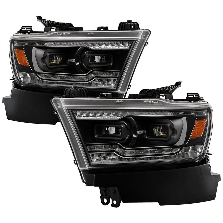 Projector Headlights Xtune (PRO-JH-DR19-FLED-BK) (Akkon)
