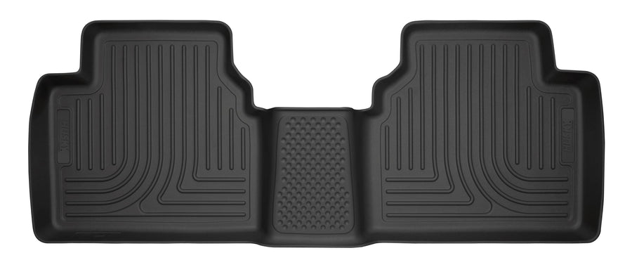 Weatherbeater Husky Liners Floor Mats | Fits 2010-2012 Ford Fusion & Lincoln MKZ; 2006 Lincoln Zephyr; 2010-2011 Mercury Milan | 2nd Row, 1-pc Black - 11231