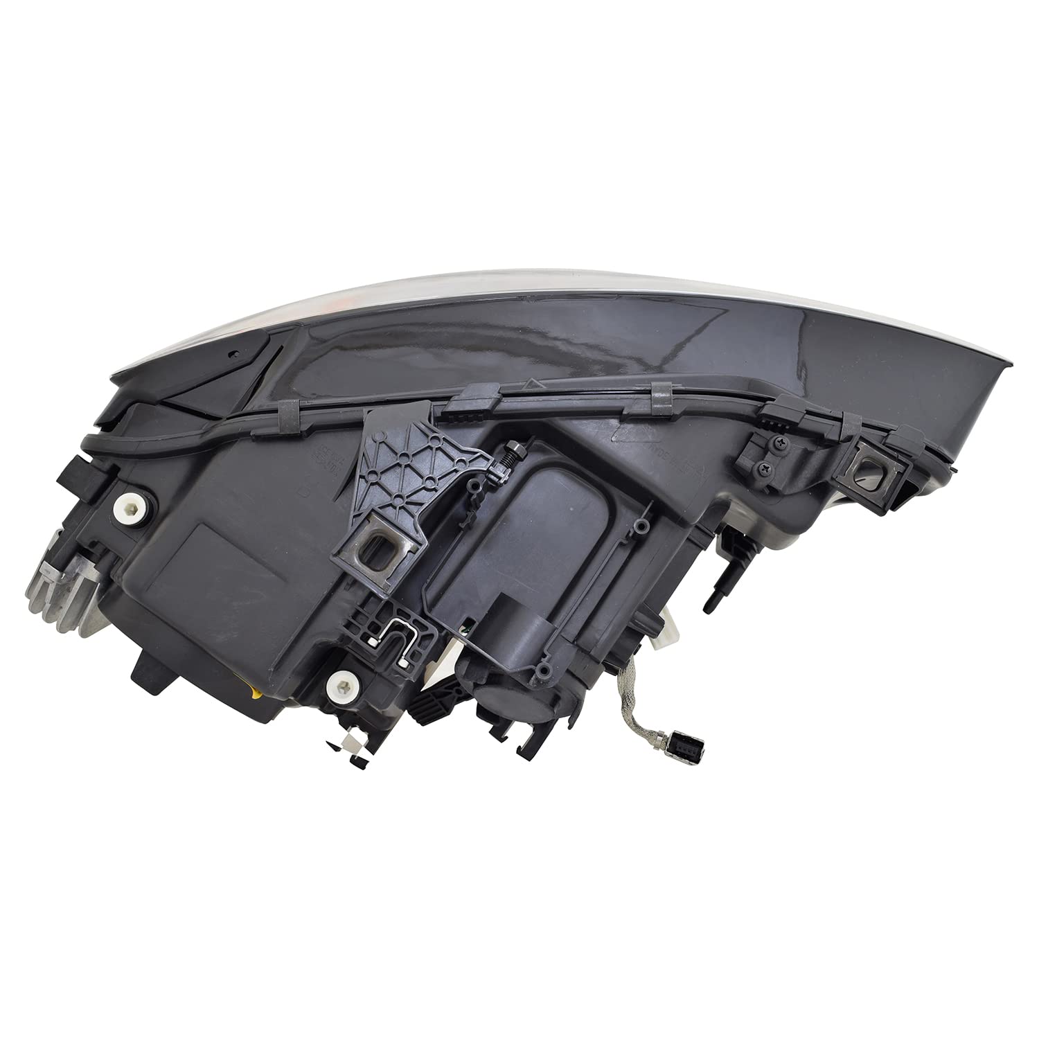 Left-Side TYC 20-16812-01 Headlight Assembly Compatible with 2013-2016 Audi A4