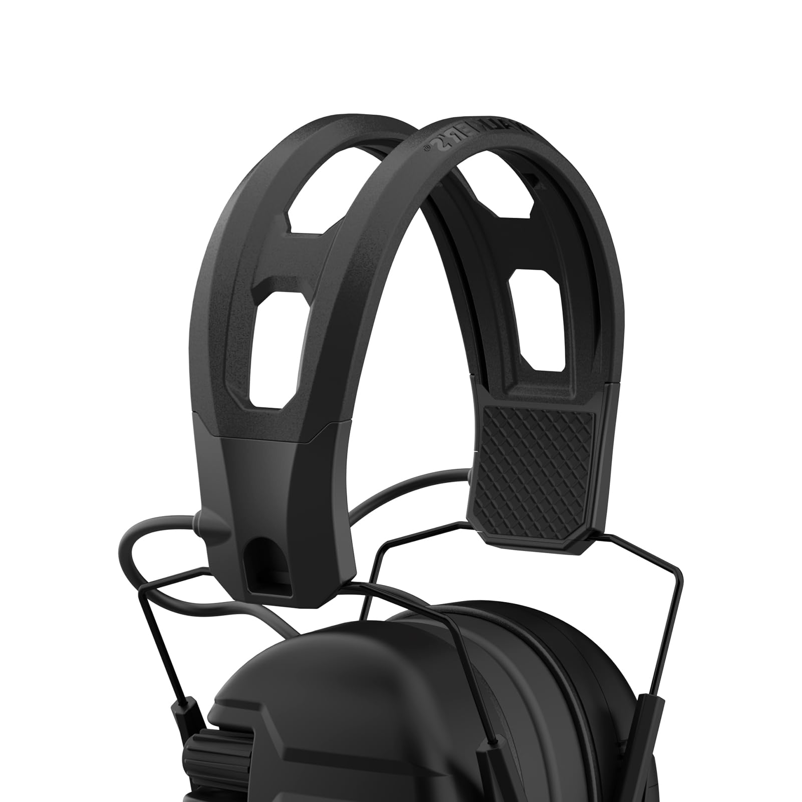 WALKER'S Recon Digital Muffs - HD Speakers Durable IPX4 Weather-Resistant Hunting Range Shooting Hearing Protection Electronic Muffs, 3.5mm Audio Jack, 2 AAA Batteries Included, Black