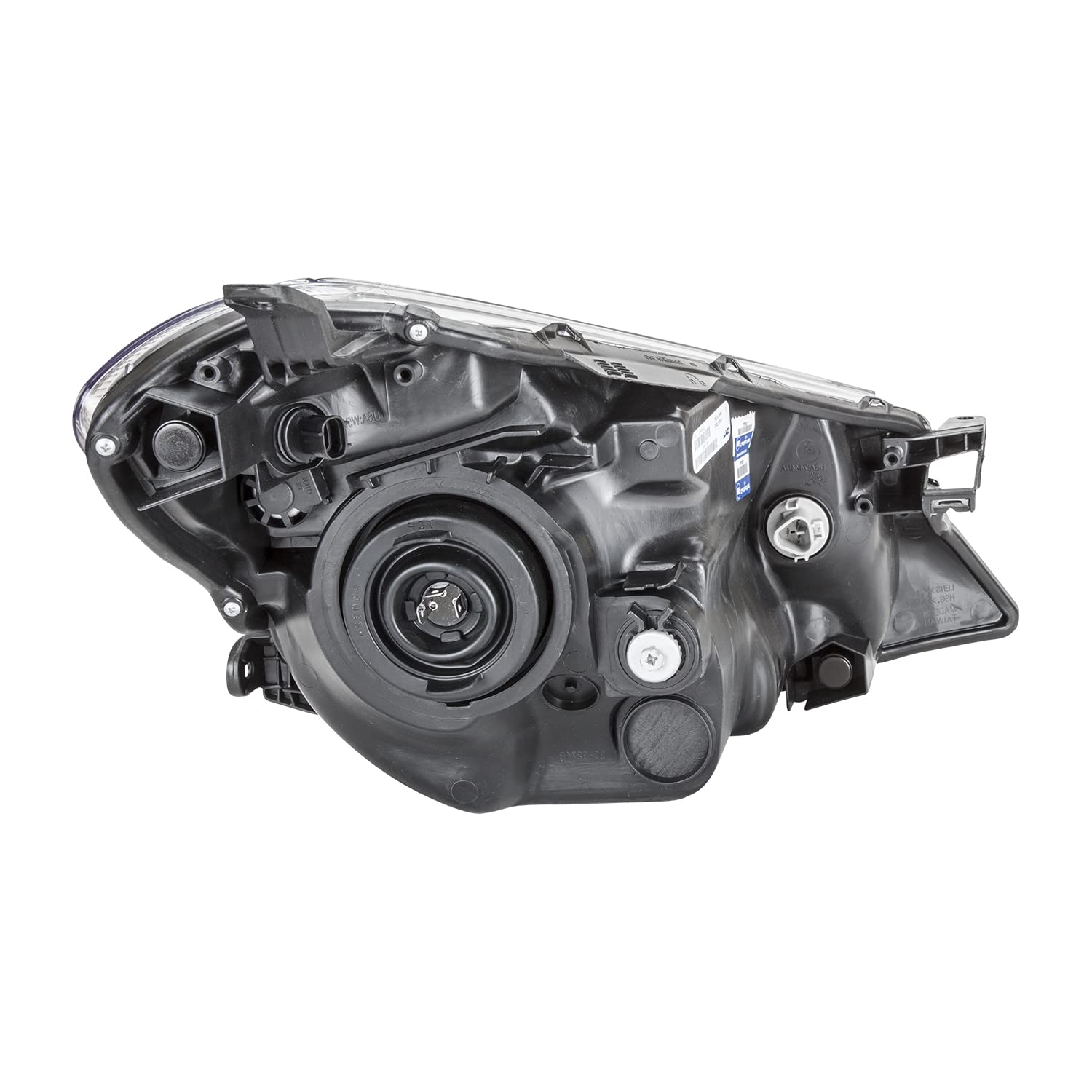 Left TYC Headlight Assembly Compatible with 2012-2014 Toyota Yaris