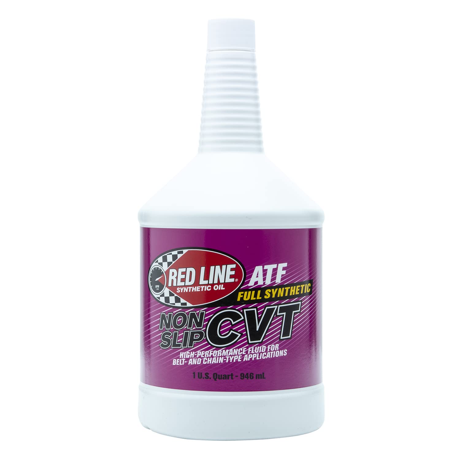 Synthetic Non-Slip Red Line Continuously Variable Transmission Fluid (CVT) - 1 Quart 30804