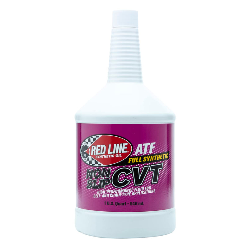 Synthetic Non-Slip Red Line Continuously Variable Transmission Fluid (CVT) - 1 Quart 30804