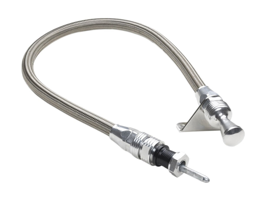Locking Transmission Dipstick for GM 200-4R Transmission Lokar 1211734 Brite Finish Anchor-Tight