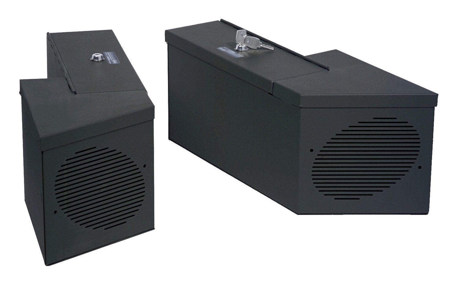 Storage Security Lockbox Set w/Roll Bar Cutout Tuffy Speaker