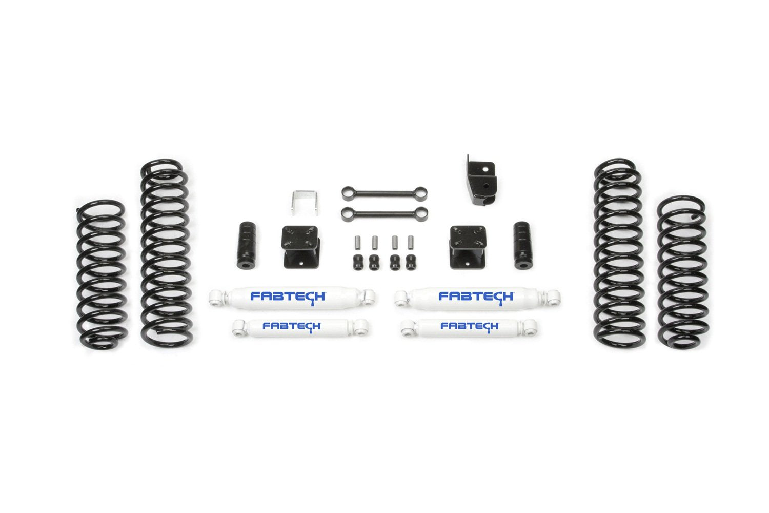 Fabtech K4047 Lift Budget System w/Shock w/Performance Shocks 3 in. Budget Lift System