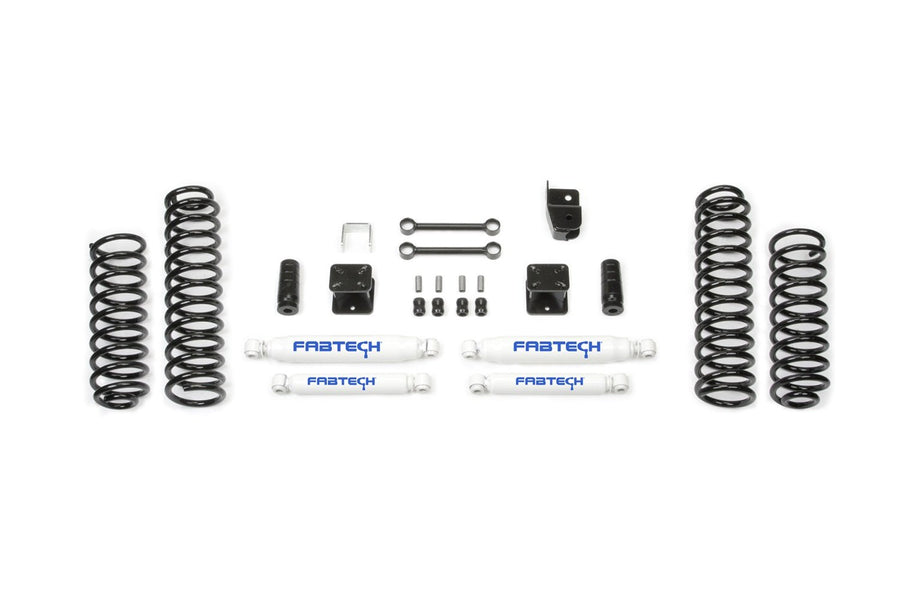 Fabtech K4047 Lift Budget System w/Shock w/Performance Shocks 3 in. Budget Lift System