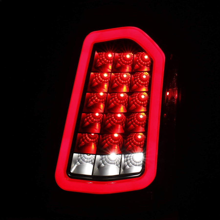 11-14 Chrysler 300 ANZO (321343) LED Taillights Black w/Sequential