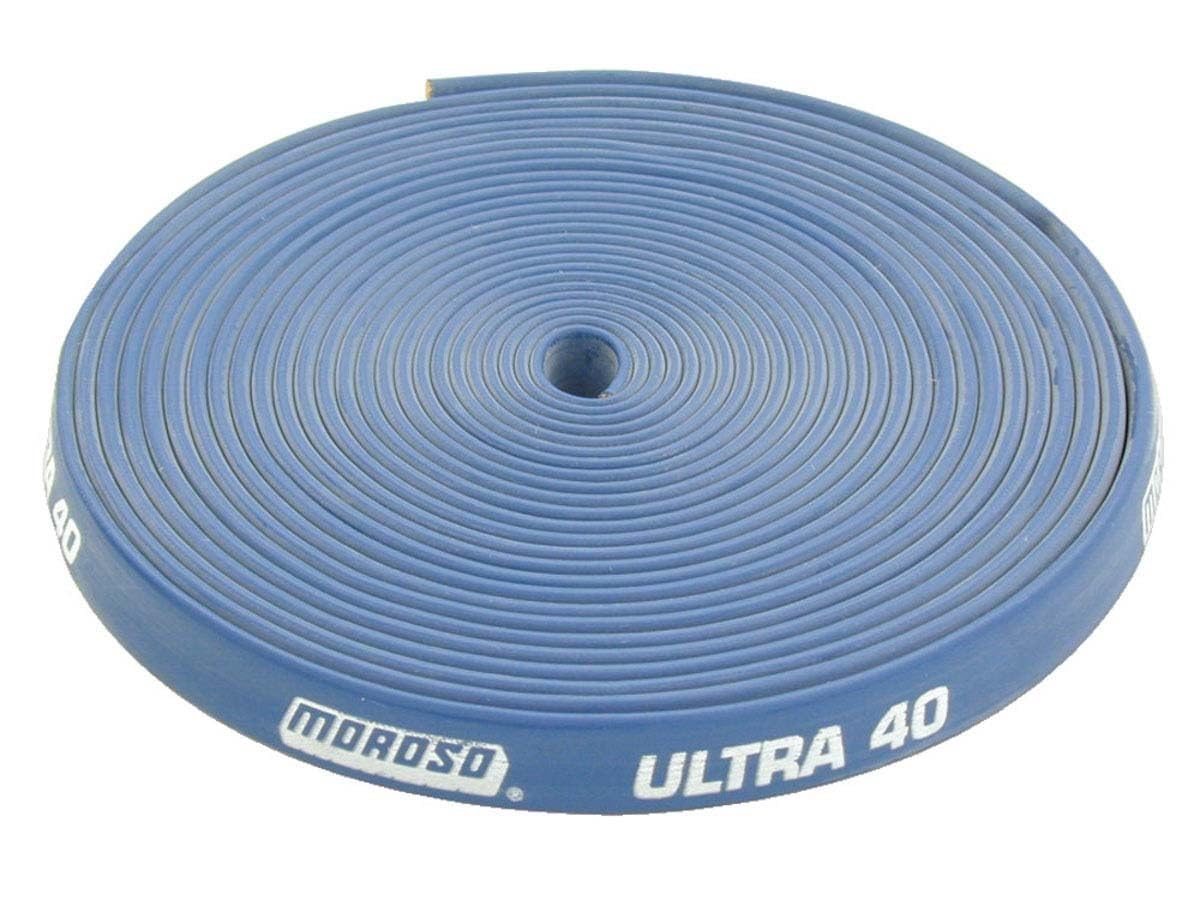 Blue Moroso Insulated Wire Sleeve, Ultra 40, Fits 8.65mm Wire, 25' roll