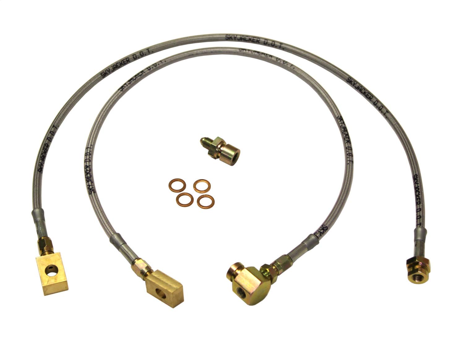 8" Stainless Steel Brake Line Skyjacker (FBL38) - Pair