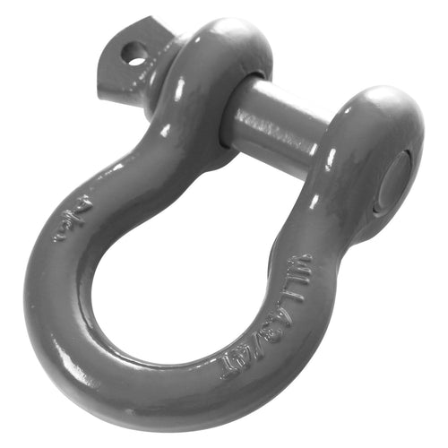 Recovery Shackle Overland Vehicle Systems 3/4" 4.75 Ton - Gray