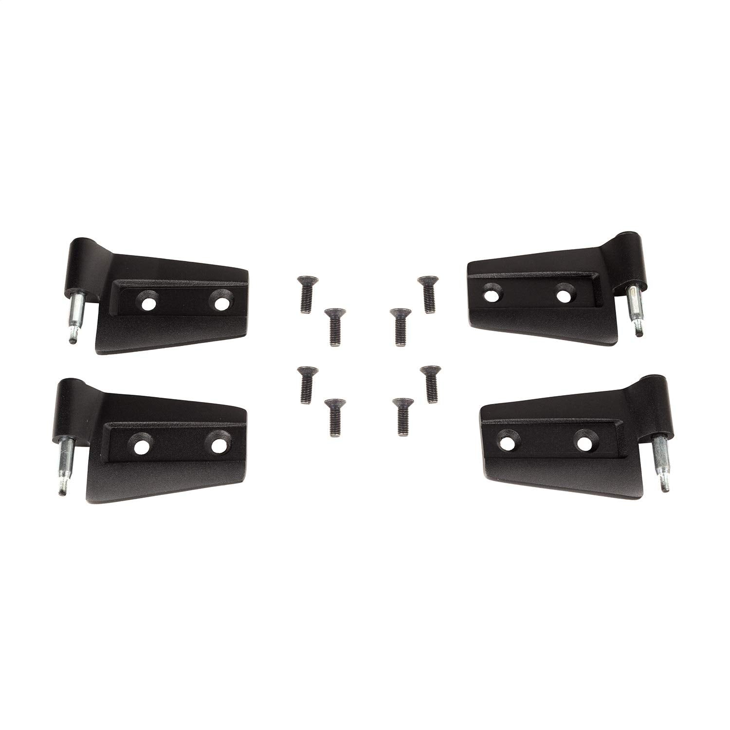 Door Hinge Kit Rugged Ridge for Jeep Wrangler JK | Steel, Black | 11202.31 | Fits 2007-2018 Jeep Wrangler JK