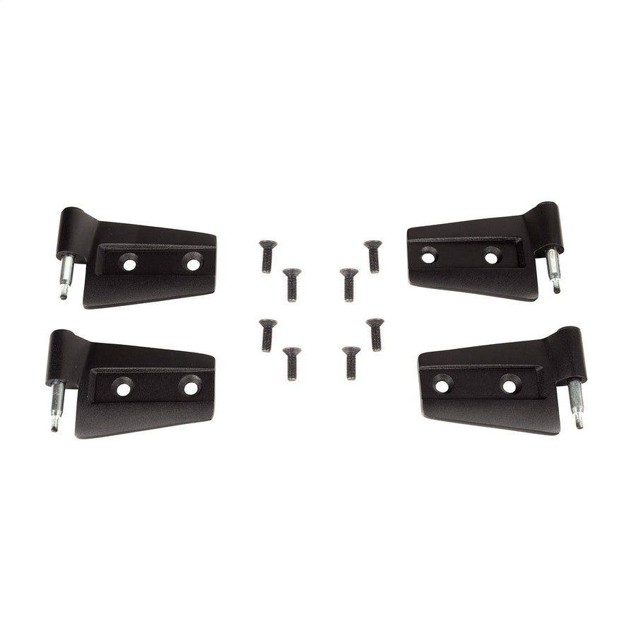 Door Hinge Kit Rugged Ridge for Jeep Wrangler JK | Steel, Black | 11202.31 | Fits 2007-2018 Jeep Wrangler JK