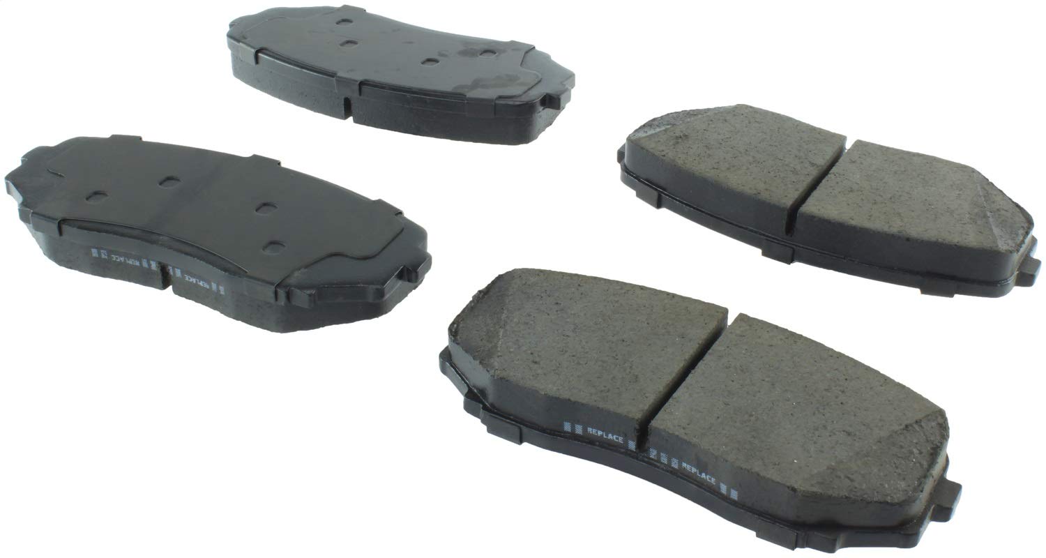 Front StopTech 308.12580 Brake Pads with Shims and Hardware Street