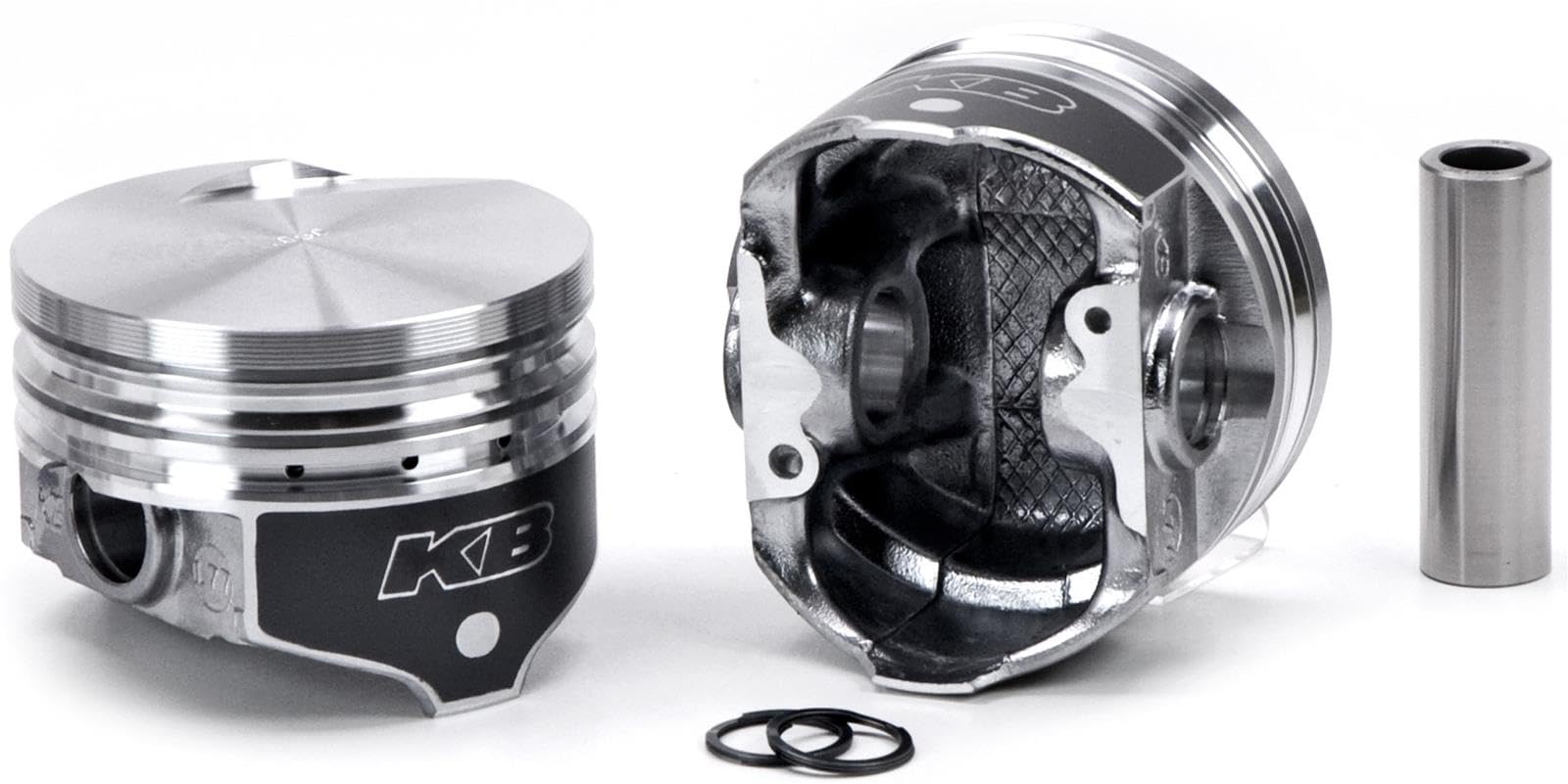 KB Performance KB177.030-2cc Flat Top Piston Set for Small Block Ford