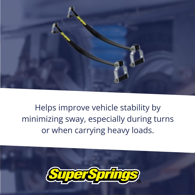 SuperSprings SSA6 for Dodge RAM 1500, Black