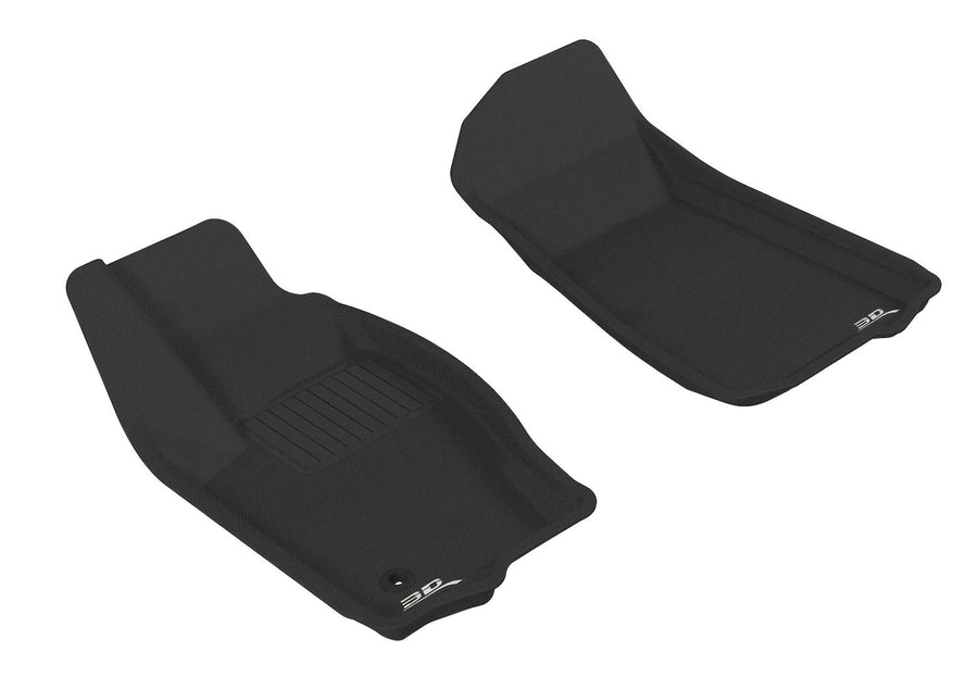 2005-2010 Jeep Grand Cherokee 3D MAXpider Kagu 1st Row Floormat - Black (L1JP00111509)