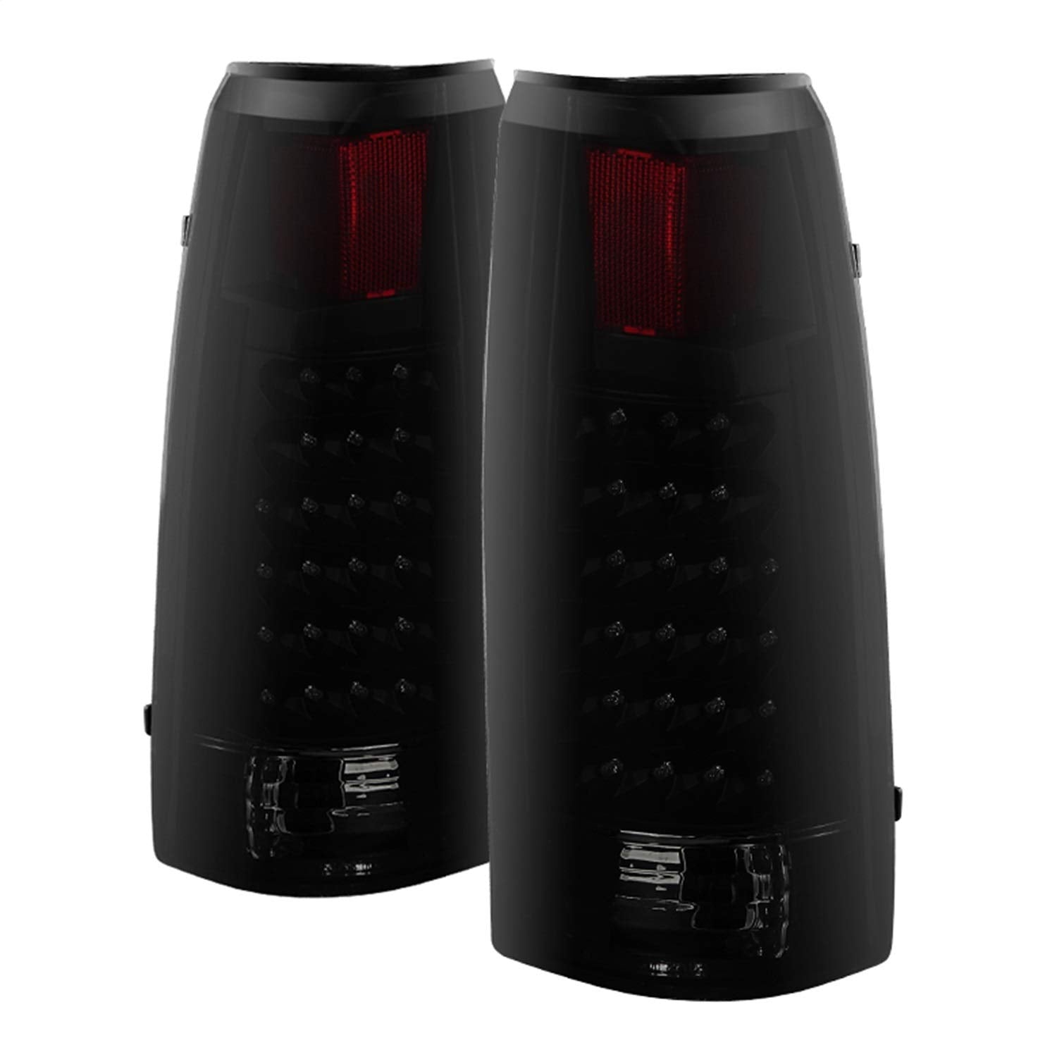 Chevy C/K Series Xtune ALT-JH-CCK88-LED-BKSM Tail Light