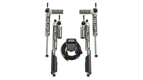 4DR JL Falcon SP2 3.5 e-Adjust Piggyback Shock Kit (2-4.5” Lift)