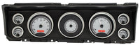 Dakota Digital VHX-67C-IMP-S-R 67 Chevy Impala Analog Dash Gauges Silver Alloy Red