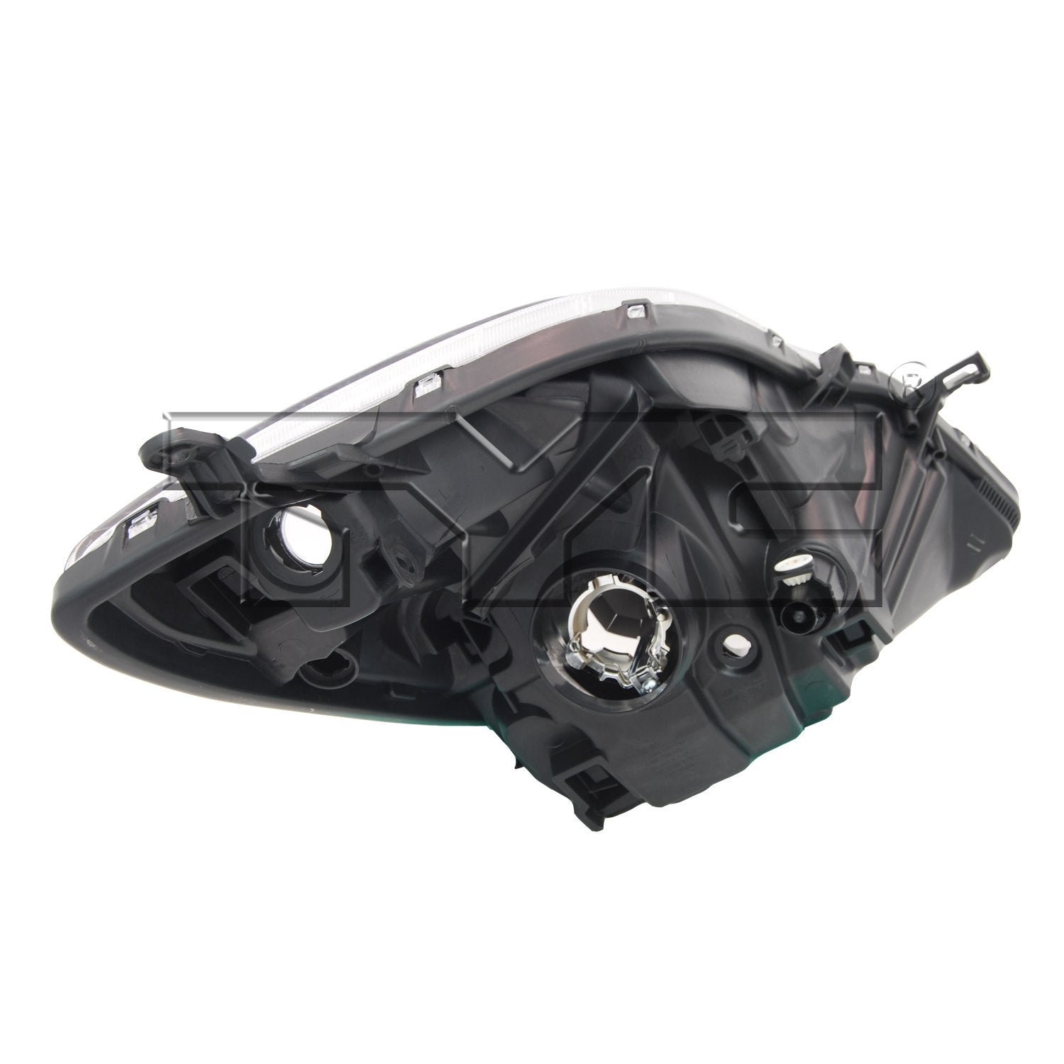 Right TYC Headlight Assembly Compatible with 2009-2011 Toyota Yaris