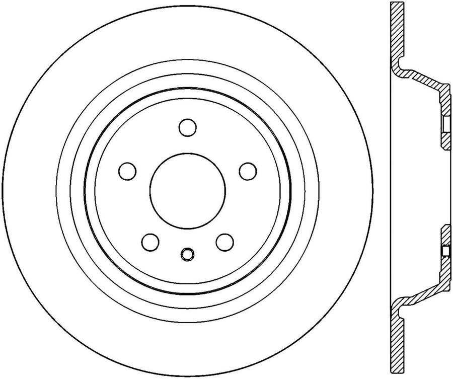 Premium Brake Rotor Centric 120.61107