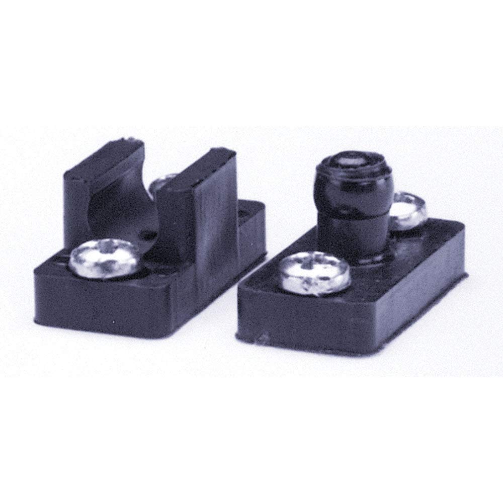 Door Catch Set TAYLOR MADE PRODUCTS for boat doors, Hatch or walk-through windshields, Black