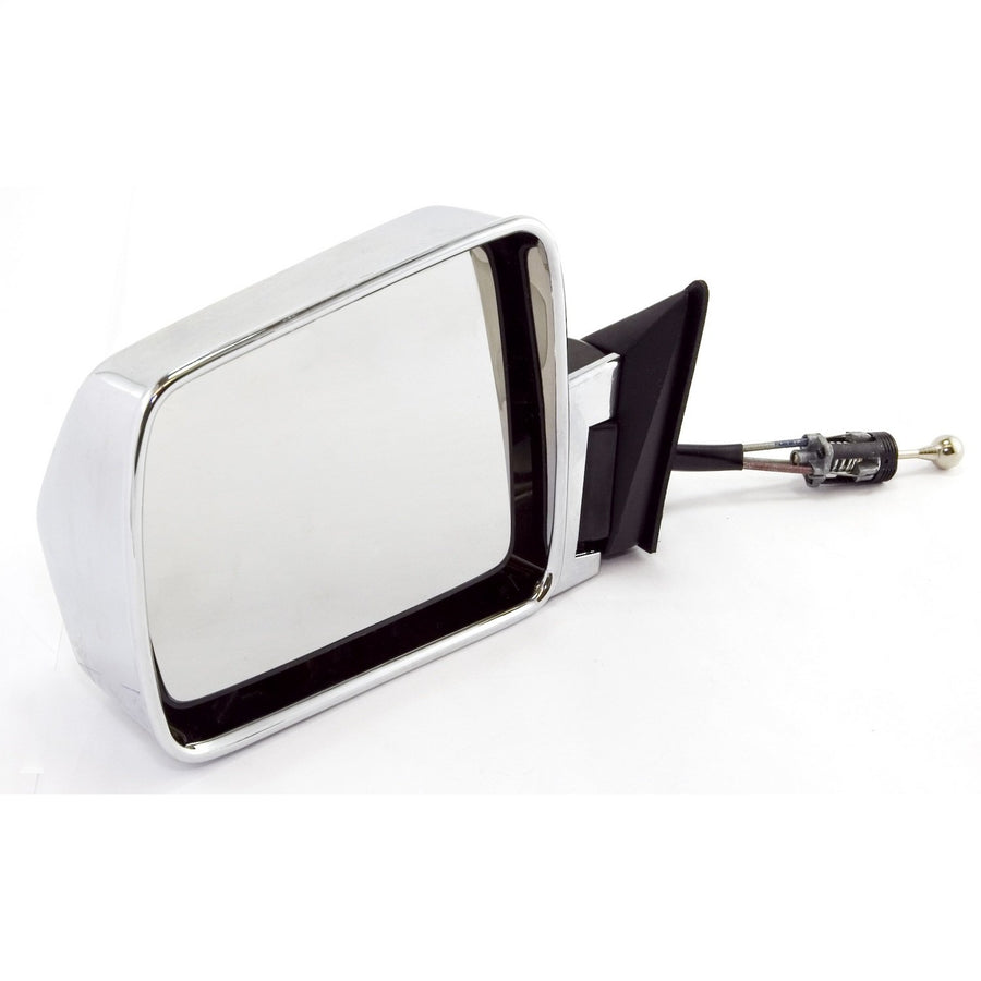 Omix-Ada 12035.15 | Door Mirror, Left, Chrome | OE Reference: 55034121 | Fits 1984-1996 Jeep Cherokee XJ