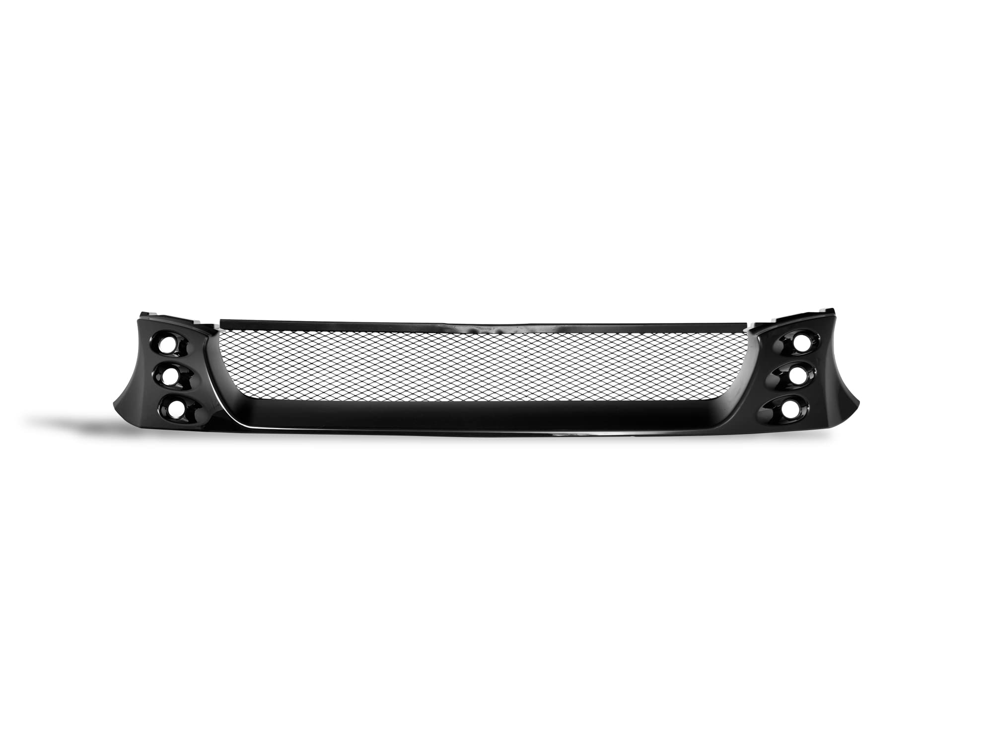 7150058 Armordillo USA Mesh Front Grill Grille - Gloss Black Fits 2002-2003 Subaru Impreza
