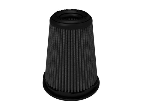 aFe POWER Replacement Air Filter Momentum Intake w/Pro 5R Oiled Media - Black, 3.50" Inlet, 6" Tall - #20-91202K
