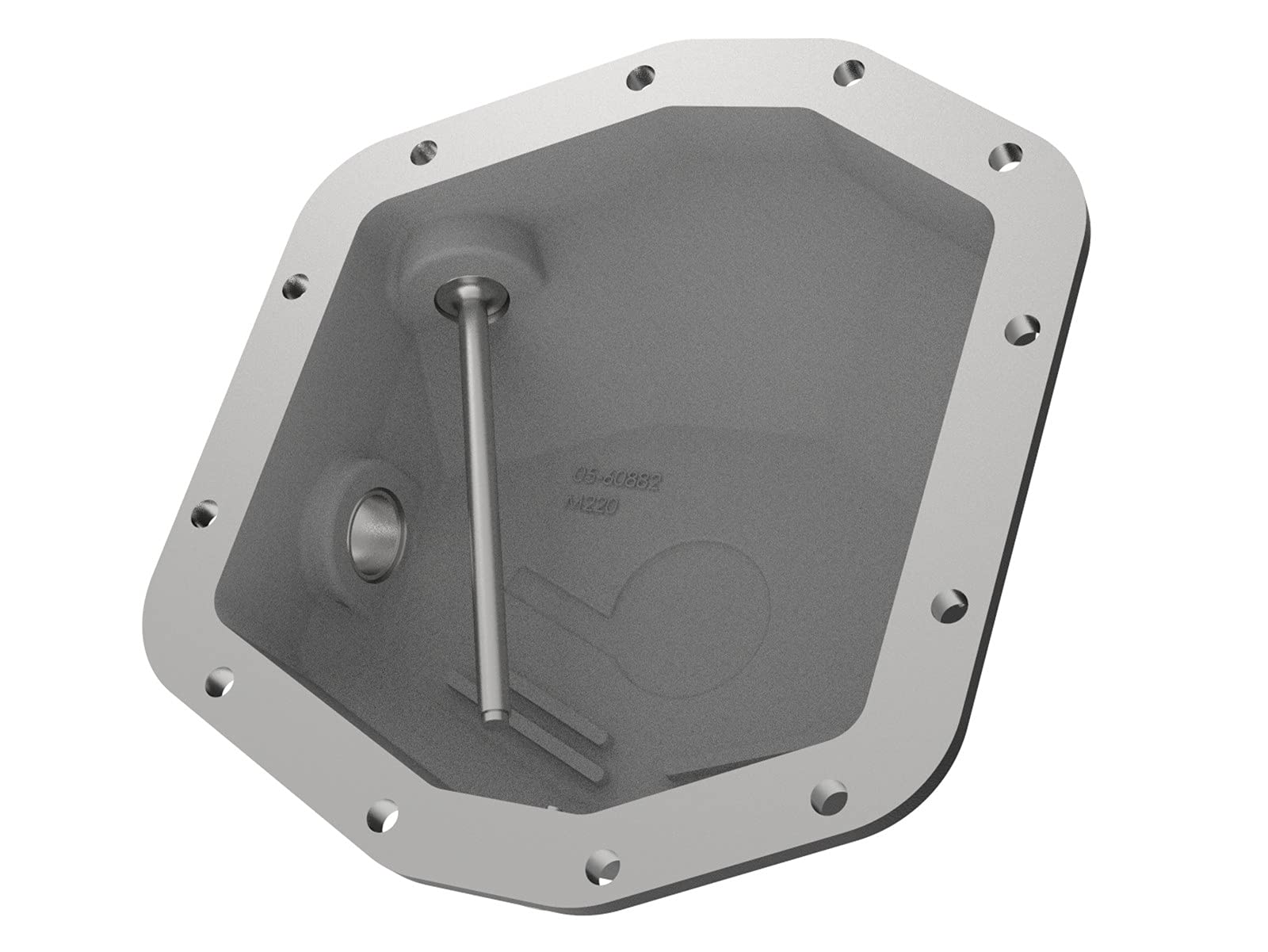 aFe POWER Street Series 46-71291B Differential Cover, Rear, Black Finish, with Gear Oil, for 2021 Ford Bronco (Dana M220)