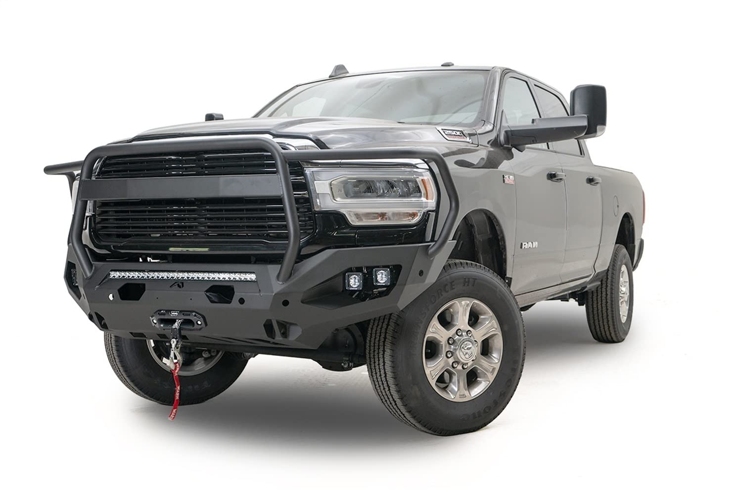 Matrix Front Bumper 19-C Ram 2500 or 3500 New Body Style With Winch Full Guard Bare