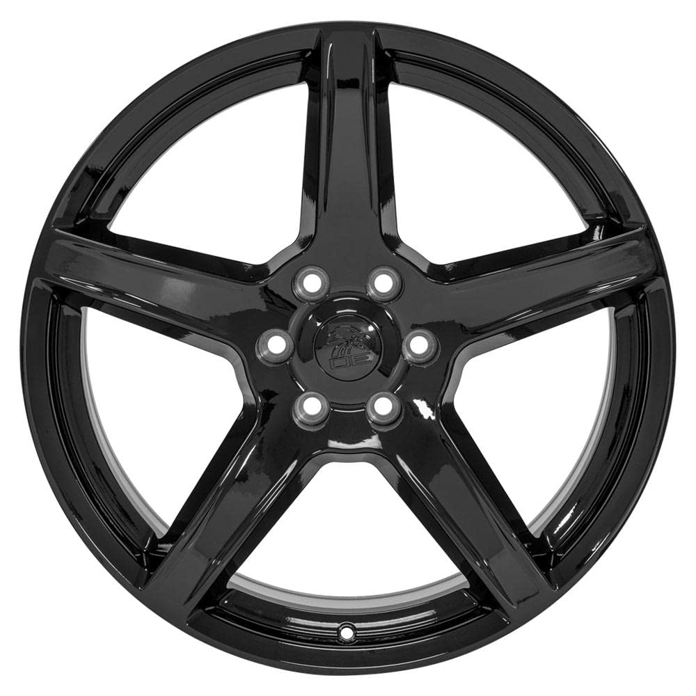 22 inch OE Wheels LLC Rim Fits 6x139.7 Silverado Suburban Tahoe Sierra Yukon Escalade DG22 22x9.5 Black Wheels Hollander: 2640