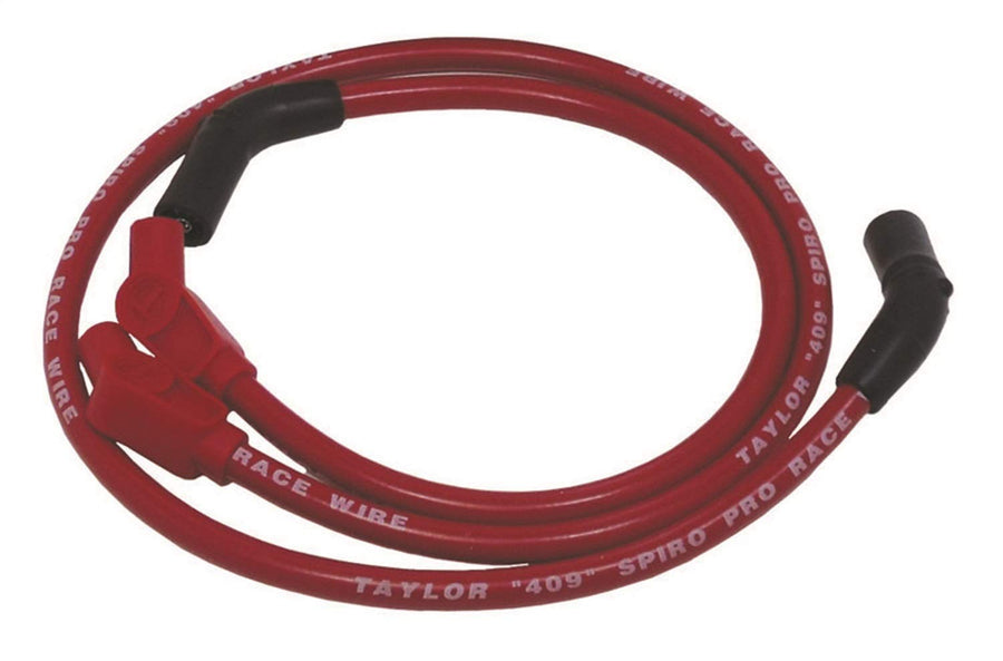 Taylor Cable PERTRONIX 13237 409 Spiro-Pro Motorcycle Ignition Wire Set Custom Fit Red 135 deg. Boot 409 Spiro-Pro Motorcycle Ignition Wire Set