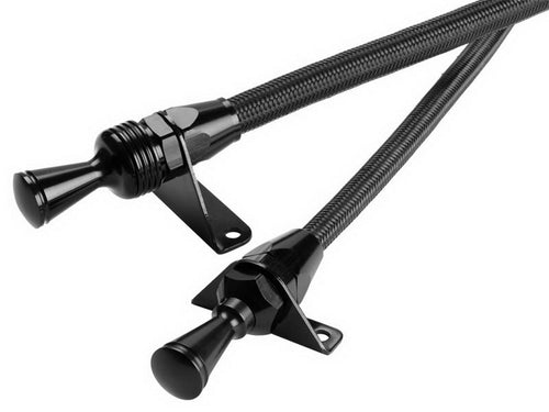 Black Lokar X1209137 Direct Fit Locking Dipstick for Ford C-6 Transmission Anchor-Tight