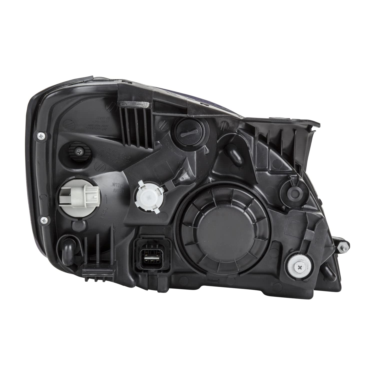 Left TYC Headlight Assembly Compatible with 2009-2009 Kia RIO