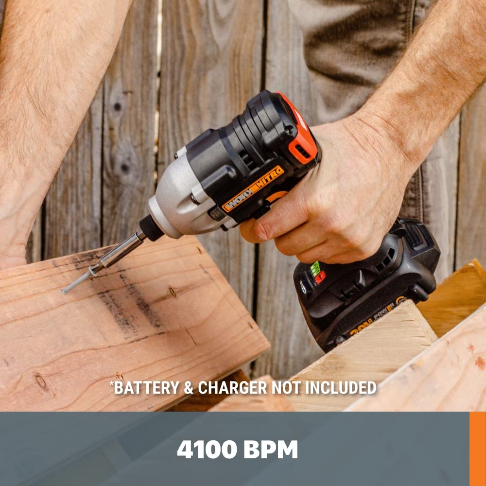20V Worx Power Share Brushless Impact Driver WX261L.9 (Tool Only)