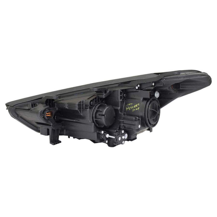 Right TYC Headlight Assembly Compatible with 2017-2018 Hyundai Santa Fe