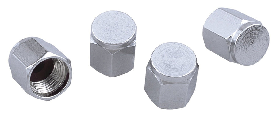 Valv Stem Caps Trans-Dapt Chrm (4)